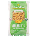L'Oro Del Sud, Organic Medium Shells Pasta, 20 Pack x 1 lb