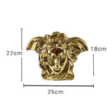 Medusa Luxe Electroplated Ceramic Vase | 3CARATS