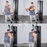 Dual Adjustable Functional Trainer | Muscle D Fitness Full-Body Machine