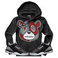 Misguided (Air Jordan 3 Black Cement) Hoodie