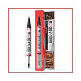 Maybelline Build-A-Brow 2-in-1 Eyebrow Pen & Setting Gel - Ash Brown: Shape, Define & Set Brows for a Lasting, Natural Look