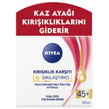 Nivea Anti-Wrinkle Face Cream for Mature Skin - Firming, UV Protection, 1.69 fl oz