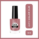 Golden Rose City Color Nail Lacquer High-Shine Shade 163