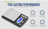 GTE 1000BX Professional Digital Jewelry Scale – 6 Modes: g, oz, gn, ct, ozt, dwt - 1000g × .1g Accuracy