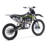 MotoTec X5 250CC 4-Stroke High-Performance Off-Road Gas Dirt Bike, Black (SAK39425)