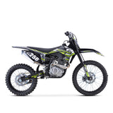 MotoTec X5 250CC 4-Stroke High-Performance Off-Road Gas Dirt Bike, Black (SAK39425)