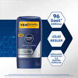 NIVEA Men Derma Control Clinical Anti-Perspirant Roll-On Deodorant for Men - Strong Protection, Long Lasting Freshness