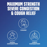 Mucinex Fast-Max Severe Congestion & Cough Liquid, Maximum Strength, 6 oz