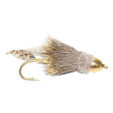 3 Pack Cone Head Muddler Minnow Trout and Bass Streamer Fly - Size 4