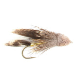 Muddler Minnow Streamer Fishing Fly - 12 Flies Hook Size 4
