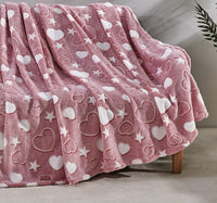 Cozy Festive Holiday Throw Blanket 50" x 60"