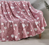 Cozy Festive Holiday Throw Blanket 50" x 60"