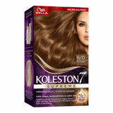 Wella Koleston Supreme: Dark Blonde 6/0 Hair Dye - Intense, Long Lasting Color & Gray Coverage + Conditioning Oil Treatment - At-Home Hair Color Kit