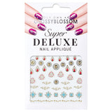 Glossy Blossom Jewel Box Ancient Secret Nail Stickers