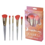 Nascita Pro Makeup Brush Set - 5 Piece Synthetic Brushes for Professional & Everyday Use