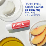 Nivea Lip Care Balm - 24 Hour Moisturizing Shimmering Lip Balm