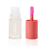 Beaulis Color-Changing Lip Gloss & Blush - pH Sensitive, Temperature Reactive, Multifunctional Makeup for Lips and Cheeks