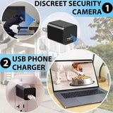Mini Hidden Camera Home Security Nanny Cam Full HD 1080P DVR Night Vision No Audio