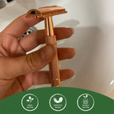 Rose Gold Double Edge Safety Razor