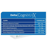 Delta Cognimax: Advanced Brain Health Supplement | Boost Memory, Focus & Cognitive Function with Citicoline, Pine Bark Extract, B Vitamins