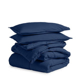 Twin/Twin XL size Super Soft Down Alternative Comforter Set in Navy Blue