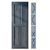 Classic Double Barn Door Kit | Brushed Nickel Hardware