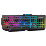 Everest Gaming Keyboard and Mouse Combo - USB 3, RGB Lighting, 3 Macro Keys, Adjustable DPI