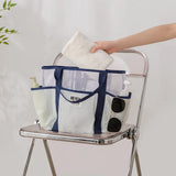 New Beach Bags with Multiple Styles, Large-capacity Pocket Storage Bags, Tote Bags, Portable Travel Mesh Swim Bags.