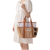 New Beach Bags with Multiple Styles, Large-capacity Pocket Storage Bags, Tote Bags, Portable Travel Mesh Swim Bags.