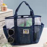 New Beach Bags with Multiple Styles, Large-capacity Pocket Storage Bags, Tote Bags, Portable Travel Mesh Swim Bags.