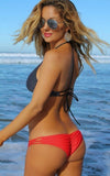 North Shore T Back Bikini Top