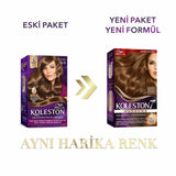 Wella Koleston Supreme: Dark Blonde 6/0 Hair Dye - Intense, Long Lasting Color & Gray Coverage + Conditioning Oil Treatment - At-Home Hair Color Kit