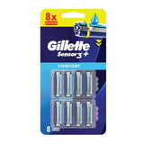 Gillette Sensor3 Comfort Replacement Blades 8-Pack