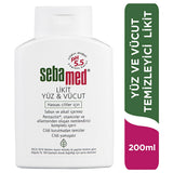 Sebamed Liquid Face and Body Cleanser - Gentle pH 5.5 Skincare for Sensitive Skin, Moisturizing & Vitamin-Enriched