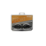 Intex Professional Swimming Goggles - Shatter-Resistant Polycarbonate Lens, Clear Vision, Adult Swim Goggles
