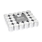 Rubin Licht White Tealight Candles 4-Hour Burn 90-Pack