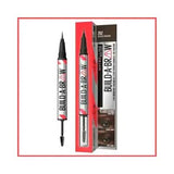 Maybelline 2-in-1 Black Brown Eyebrow Pen & Setting Gel: Define, Shape & Hold All Day. Long-Lasting Brow Definer & Shaper