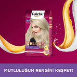 Palette Deluxe Hair Dye - Long-Lasting Nourishing Küllü Açık Sarı Color by Palette