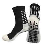 3 Pair Sport Socks Anti Slip W/ Grip Soccer Men Football Basketball Sock Premium