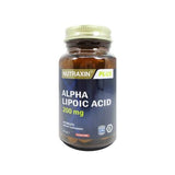 Nutraxin Alpha Lipoic Acid 200mg - 60 Tablets - Sugar & Gluten-Free Antioxidant