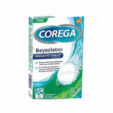 Corega Dental Prosthesis Whitening Cleaner 30 Tablets - Effective Dental Prosthetic Care for a Brighter Smile