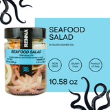 SALE! Renna, Baby Octopus, Small Octopus preserved in oil, 10.58oz