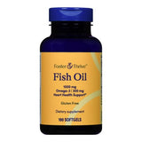 Foster & Thrive Omega 3 Fish Oil Supplement, 1000 mg, 100 soft gels