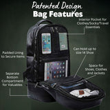 Brown Leather Luxury Patented Carry-On Bag (Only 300 Made)