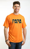 PAPA Men's Bamboo Viscose/Organic Cotton Short Sleeve Graphic T-Shirt