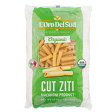 L'Oro Del Sud, Organic Cut Ziti Pasta 20 Pack x 1 lb