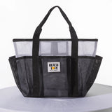 Outdoor Travel, Sports, Yoga, Beach Mesh Bag, Tote Swimming Bag, Large-capacity Shower and Toiletries Storage Bag