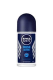 Nivea Men Fresh Active Deodorant Roll-On for Men - Long Lasting Freshness & Hygiene 50ml