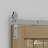 J-Strap Heavy Duty Bifold Barn Door Hardware Kit | 4-Door Biparting