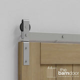 Classic J-Strap Bifold Barn Door Hardware Kit | 2 Door Kit
